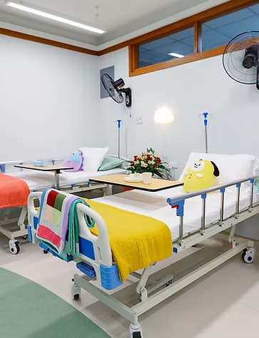 The Pediatric Oncology Ward at Mary Johnston Hospital